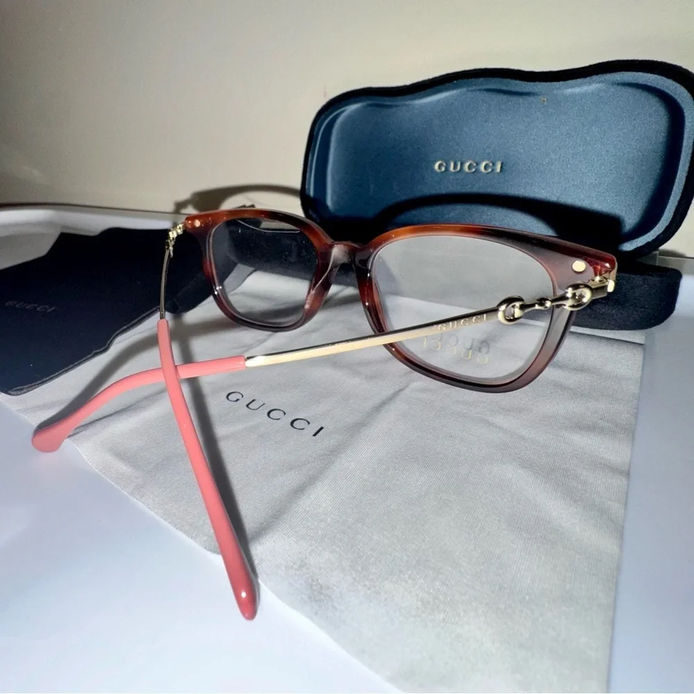 Gucci rectangular optical